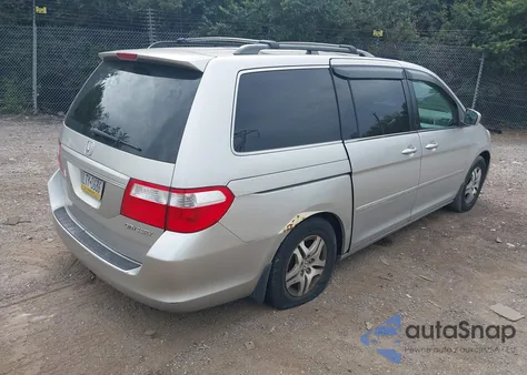 2005 Honda Odyssey Ex-L from USA, damaged, VIN 5FNRL38605B424618